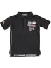 Geographical Norway Koszulka polo "Kadre" w kolorze czarnym