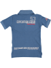 Geographical Norway Koszulka polo "Kadre" w kolorze niebieskim