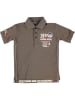 Geographical Norway Koszulka polo "Kadre" w kolorze brązowym