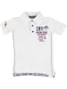 Geographical Norway Koszulka polo "Kadre" w kolorze białym