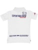 Geographical Norway Koszulka polo "Kadre" w kolorze białym