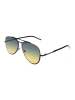 Marc Jacobs Unisex-Sonnenbrille in Schwarz/ Blau-Gelb