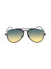 Marc Jacobs Unisex-Sonnenbrille in Schwarz/ Blau-Gelb