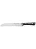 Tefal Nóż "Ice Force" w kolorze srebrno-czarnym do chleba - dł. 20 cm