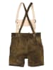 Isartrachten Lederhose in Hellbraun