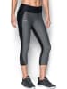 Under Armour Funktionsleggings in Schwarz/ Grau