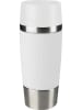 Emsa Kubek termiczny "Travel Cup" w kolorze białym - 360 ml