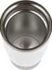 Emsa Kubek termiczny "Travel Cup" w kolorze białym - 360 ml