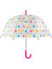 SUSINO Kinderparaplu "Polka Dots" transparant/roze/meerkleurig - Ø 72 cm