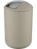 Wenko Prullenbak met swingdeksel "Brasil" taupe - 6,5 l