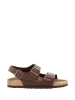 Birkenstock Sandały w kolorze brązowym