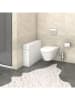 HanahHome Badkamerkast "Smart" wit - (B)60 x (H)55 x (D)19 cm