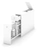 HanahHome Badkamerkast "Smart" wit - (B)60 x (H)55 x (D)19 cm
