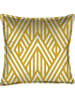 Tierra Bella Kissenhülle "Lines" in Ocker - (L)45 x (B)45 cm