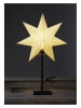 STAR Trading Standleuchte "Frozen" in Weiß - (B)34 x (H)55 cm