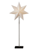 STAR Trading Lampa stojąca "Totto" w kolorze czarno-białym - 34 x 80 cm