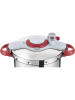 Tefal Roestvrijstalen snelkookpan "Clipso Minut Perfect" - 6 l