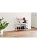 STORE IT Schuhregal in Chrom - (B)118 x (H)37 x (T)23 cm