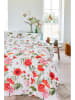 Beddinghouse Satynowa poszewka "Corn Poppy" w kolorze jasnoróżowo-czerwonym na poduszkę