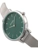 Simplify Kwartshorloge "the 5800" zilverkleurig/groen