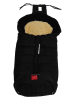 Kaiser Naturfellprodukte Śpiworek termiczny "Arctik Plus" w kolorze czarnym - 105 x 48 cm