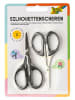 folia PAPER 2-delige set: silhouettescharen zwart - (L)10,5 cm