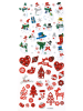 folia PAPER Glitzersticker "Weihnachten" in Bunt