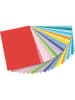 folia PAPER Motivkarton "Basic Intensiv" in Bunt - 20 Blatt - (L)34 x (B)24 cm