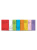 folia PAPER Flechtpapier-Set in Bunt - 24 Blatt - A4