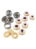 Dr. Oetker 5er-Set: Edelstahl-Ausstecher "Linzer" - Ø 3,5 cm