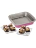 Zenker Brownieform "creative studio" in Rosa - (B)27 x (T)26 cm