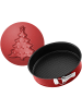 Zenker Motiefspringvorm "Sparkling Christmas" rood