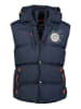 Geographical Norway Doorgestikte bodywarmer "Vilano" donkerblauw
