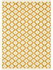 Hanse Home Laagpolig tapijt "Lattice" goudkleurig
