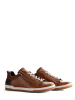 NoGRZ Leder-Sneakers "C.Maderno" in Hellbraun