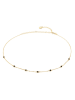 Ania Kruk Vergold. Halskette mit Edelsteinen - (L)33,5 cm