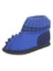 kitz-pichler Vilten sloffen "Trixi" blauw