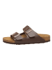 Birkenstock Slippers "Arizona" bruin - wijdte S