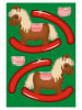 URSUS 2er-Set: Deko-Bastelsets "Paper Chains - Schaukelpferd" in Bunt