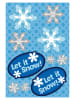 URSUS 2er-Set: Deko-Bastelsets "Paper Chains - Schneemann" in Bunt