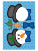 URSUS 2er-Set: Deko-Bastelsets "Paper Chains - Schneemann" in Bunt