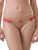 Valea Slip "Rene" beige/rood