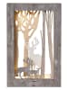 STAR Trading Decoratieve ledafbeelding "Fauna" warmwit - (B)18 x (H)28 cm