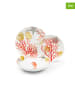 Trendy Kitchen by EXCÉLSA 18-częściowy zestaw talerzy "Coral" ze wzorem
