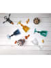 Trendy Kitchen by EXCÉLSA 6er-Set: Weingläser "Country Chic" in Bunt - 250 ml