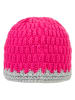 Döll Dzianinowa czapka w kolorze różowym