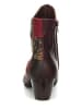 Think! Leren enkelboots bordeaux/meerkleurig