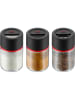 Silit 3-delige set: kruidenstrooiers "Storio" zwart/rood