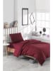 Colorful Cotton Beddengoedset "Paint" donkerrood