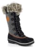 Kimberfeel Winterstiefel "Capucine" in Grau/ Schwarz